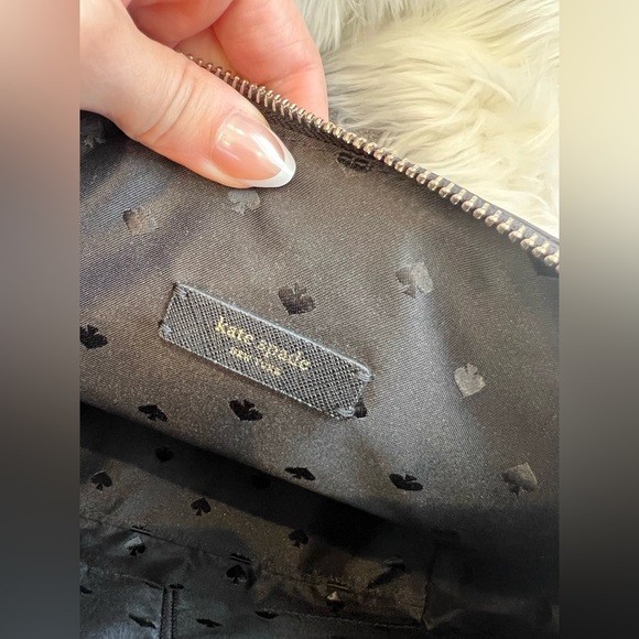 KATE SPADE New York Black Glitter Joeley Small Crossbody Satchel - Picture 5 of 10